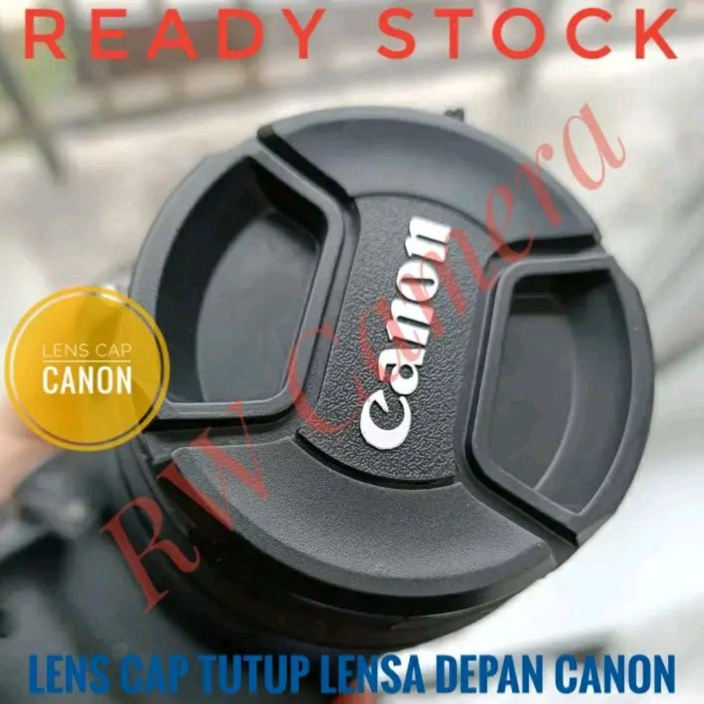 Jual Tutup Lensa Canon 43mm Lens Cap 43 mm Utk RF 50mm 16mm F1.8 STM ...