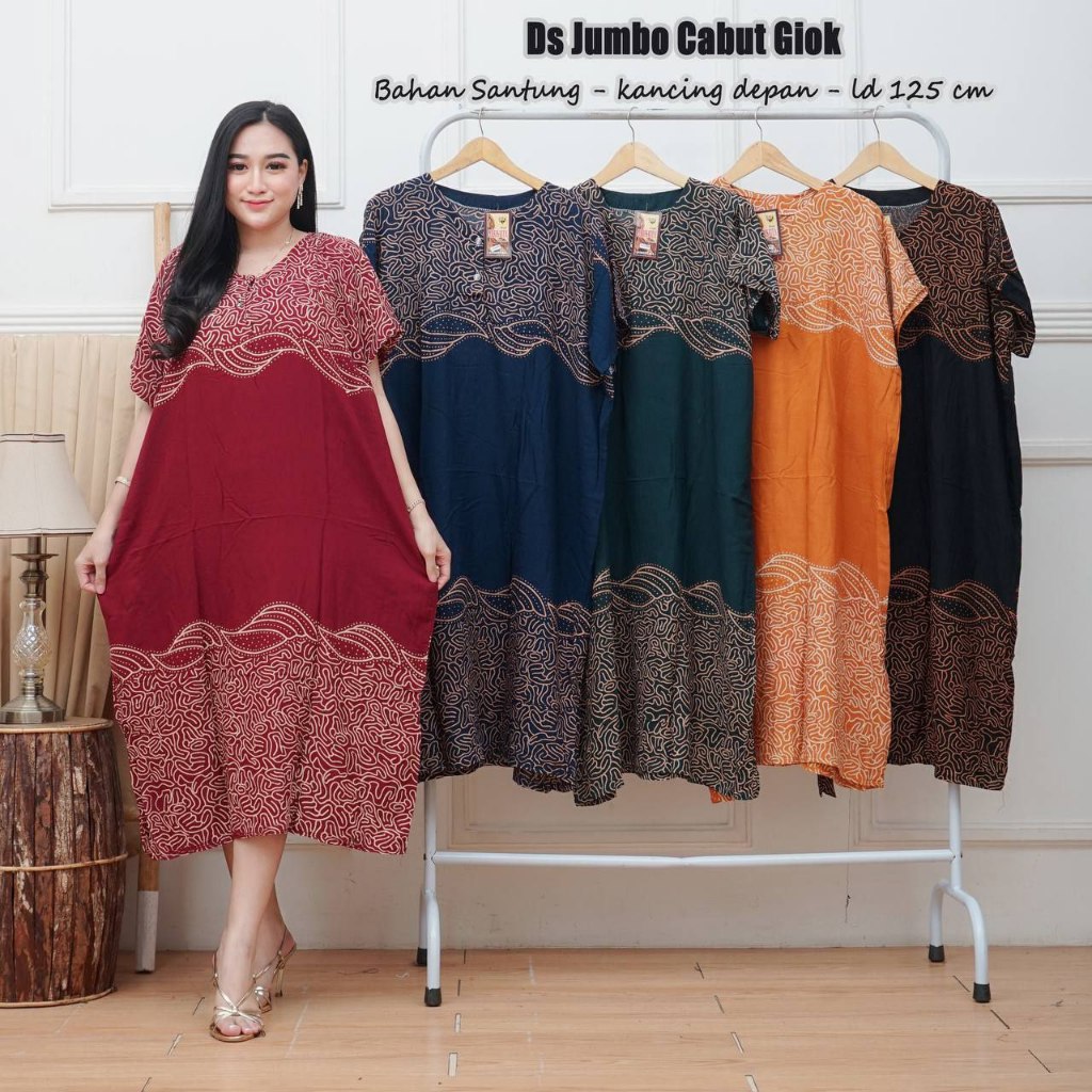 Jual Daster 100Ribu Dapat 5 Pcs Daster rayon Aneka Motif Kekinian ...