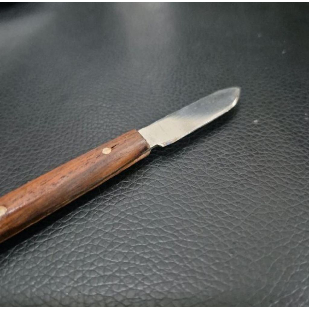 Jual Dental Instrument Wax Knife Amma AKL / Pisau Wax Gagang Kayu ...