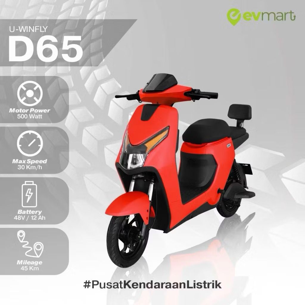 Jual SEPEDA LISTRIK U-WINFLY D65 / D75 / GODA GD 118 APOLLO / GD 140DL ...
