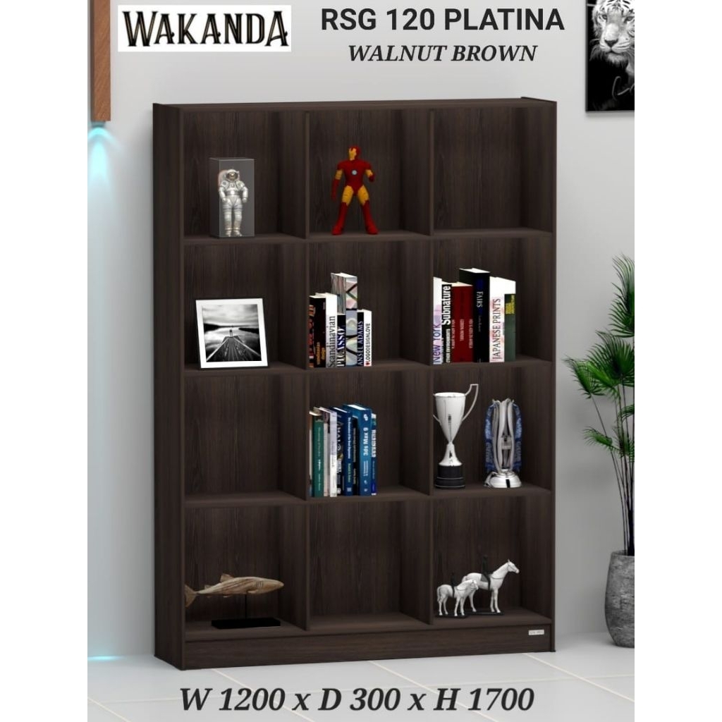 Jual Rak Buku Serbaguna - Rak buku - Rak Pajangan - Rak 12 kotak ...