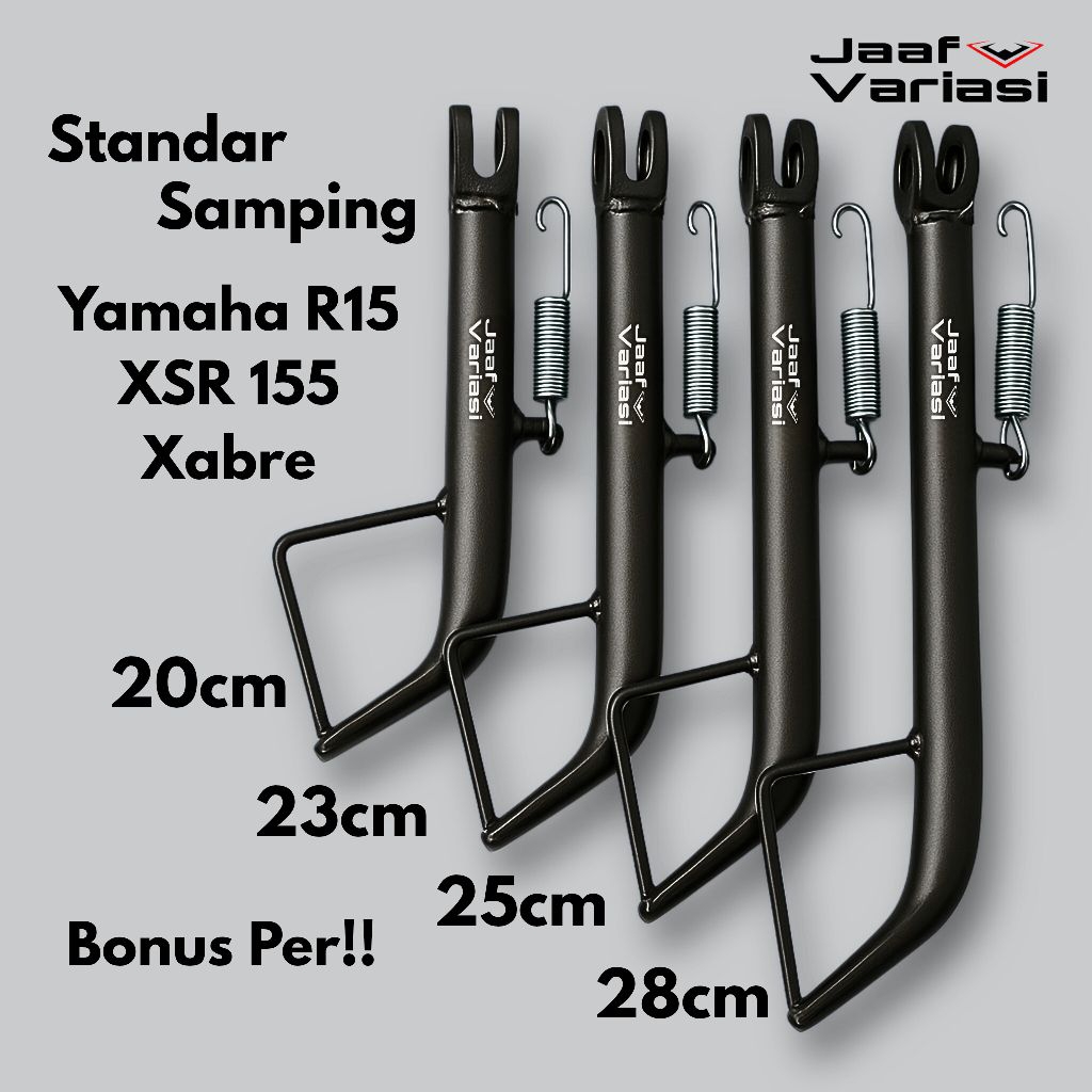 Standar Samping R15 V3 R15 V2 Xsr Xabre Custom Panjang 23cm 25cm 28cm