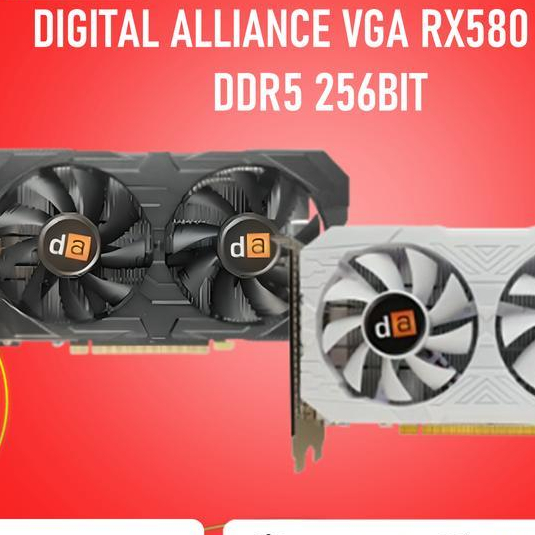 Jual VGA DIGITAL ALLIANCE RX580 8GB DDR5 256BIT - VGA DA Radeon RX 580 ...