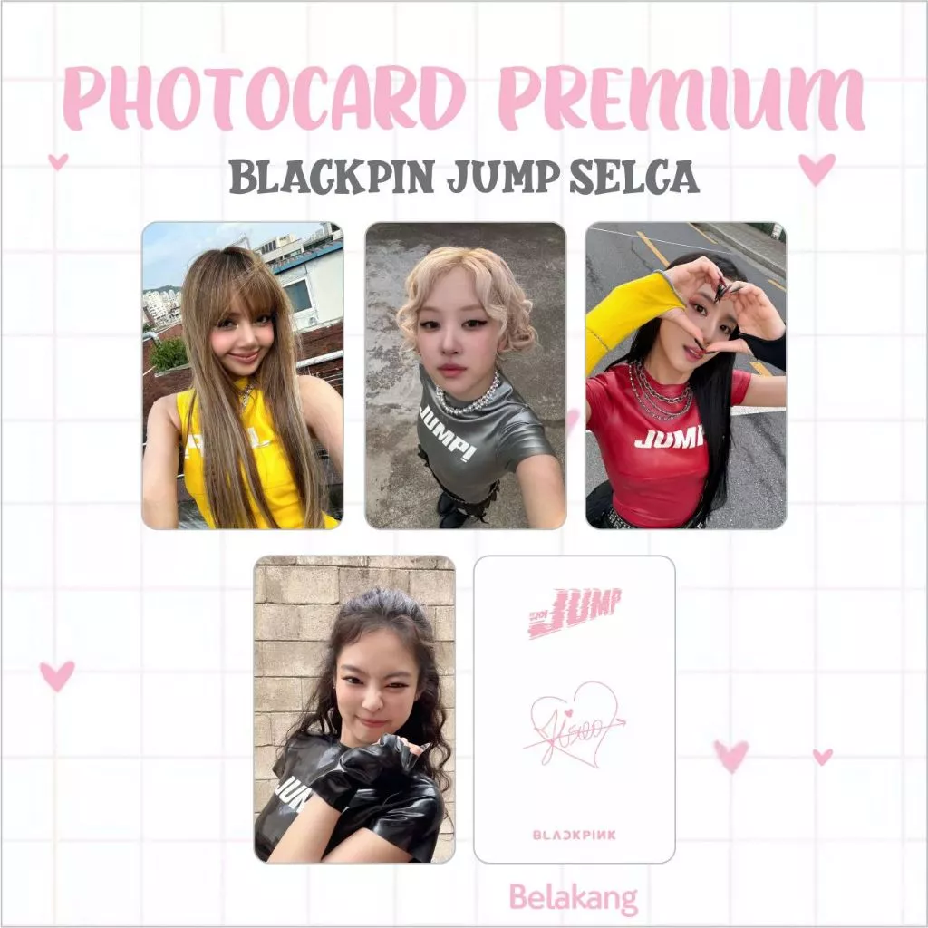 Photocard PC Premium Blackpink The Game dan The Girls