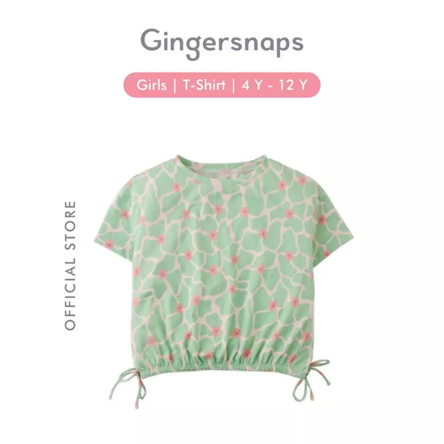 Flower Market T-Shirt Green