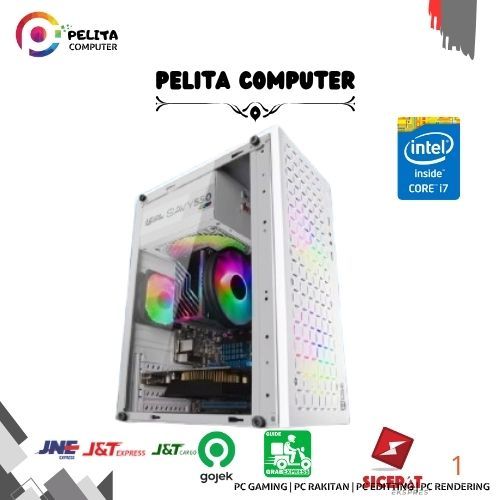 GTX1050 i7-3770K SSD ゲーミングpc Jual PC INTEL CORE i7 3770 VGA GTX 1050 TI 4GB MEMORI 16GB SSD