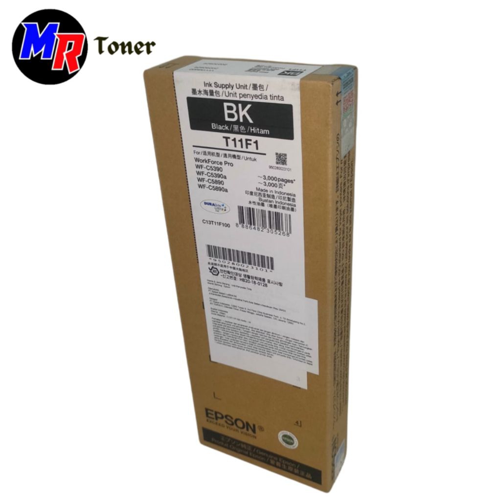 Jual Epson Tinta Original T11F Black Dan Colour untuk WorkForce Pro WF ...
