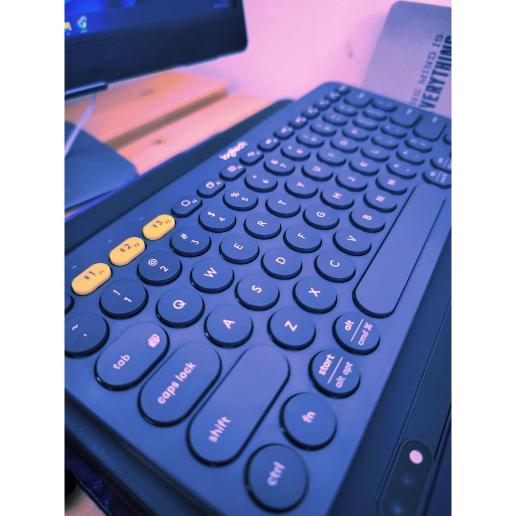 Jual Logitech Wireless Keyboard K380 Bluetooth Biru | Shopee Indonesia