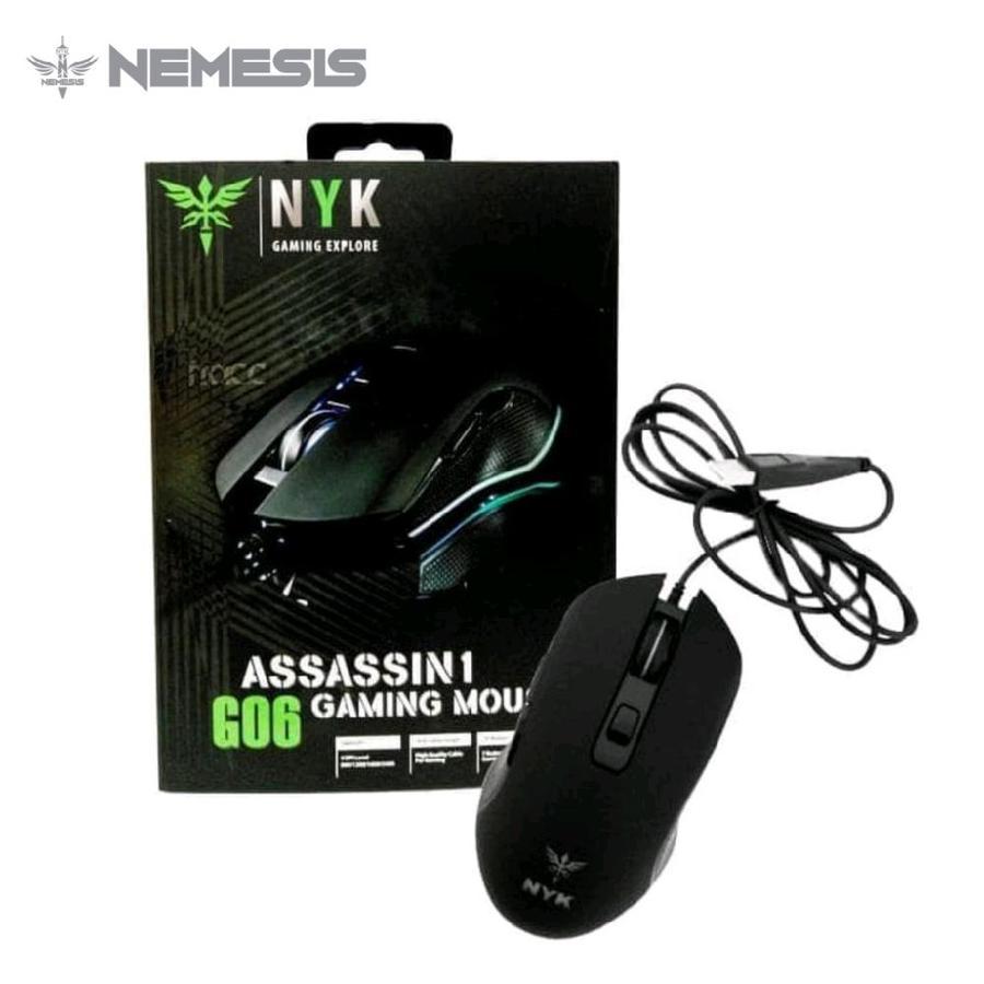 Jual Mouse Gaming NYK G-06 Wired ASSASSIN RGB/NYK Nemesis G-06 / G06 ...
