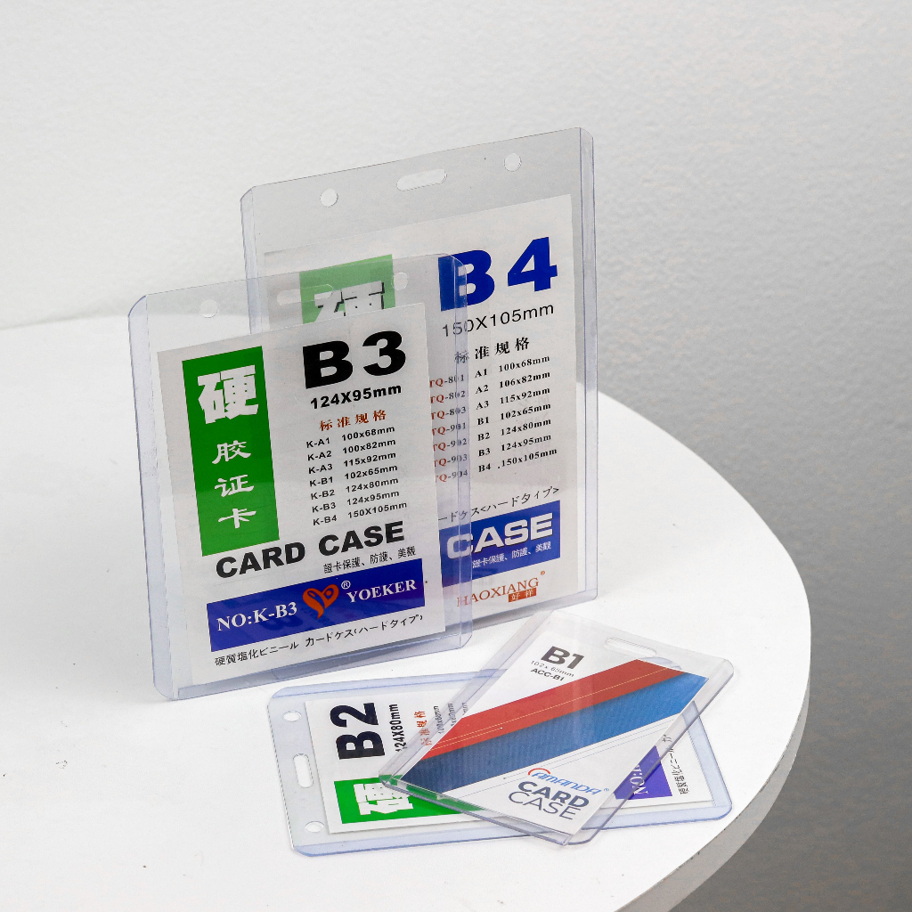 Jual TOPLOADER / NAME TAG BENING / ID CARD B1 B2 B3 B4 / PLASTIK ...