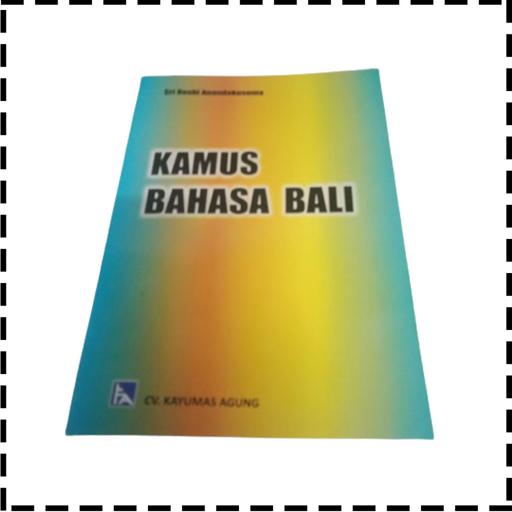 Jual Buku Kamus Bahasa Bali Ke Indonesia Agama Hindu Sri Reshi