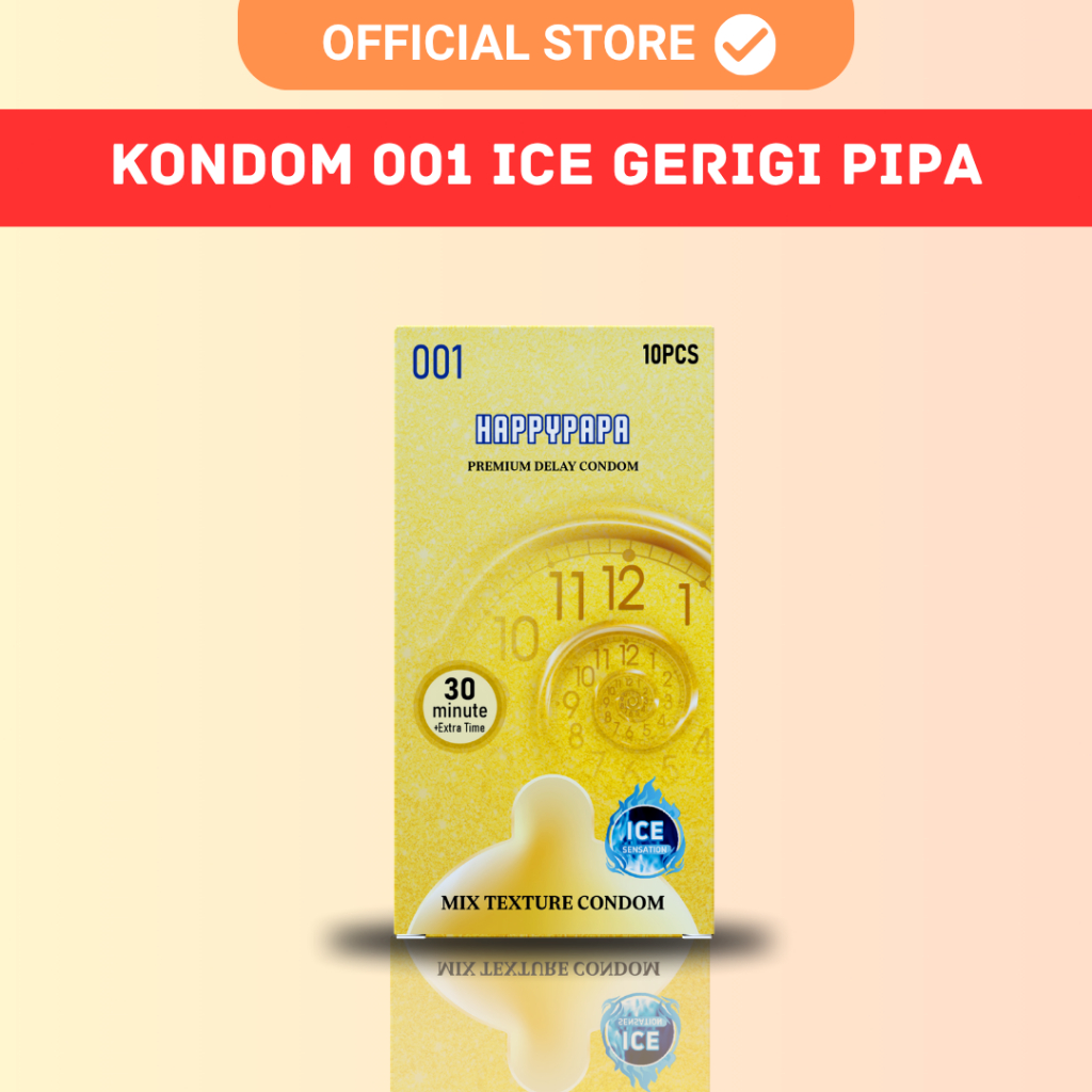 Jual Kondom 001 Happypapa Ice Gerigi Pipa 1-10pcs | Shopee Indonesia