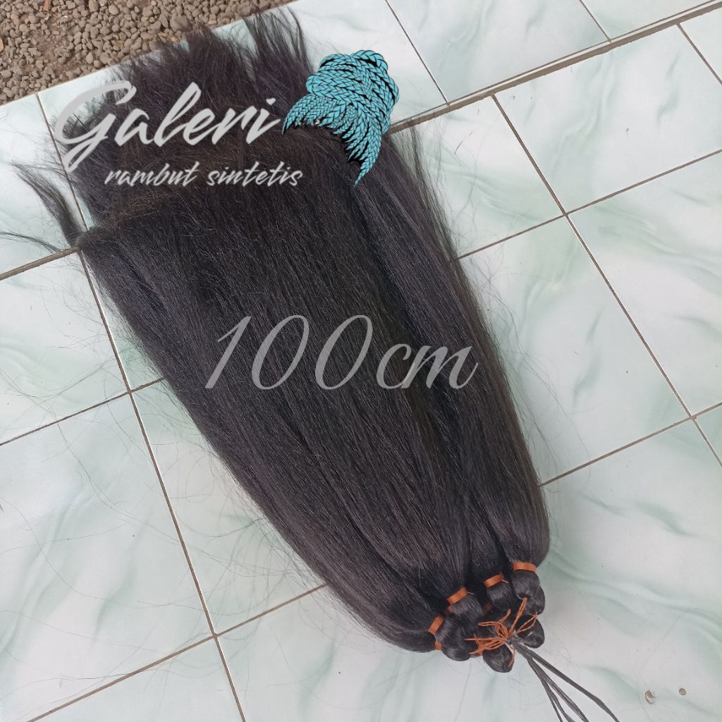 Jual RAMBUT CEMARA UBAN PANJANG 100CM | Shopee Indonesia