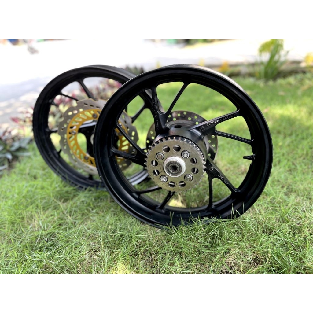 Jual Velg PNP Ninja RR Set Lengkap Tinggal Pasang Velg CBR NEW CB150R ...