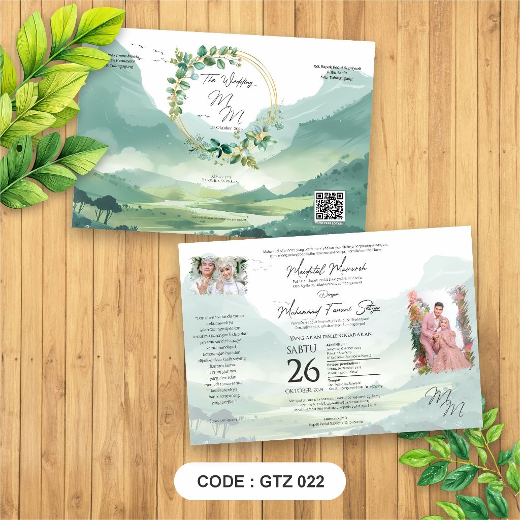 Jual UNDANGAN CUSTOM GAMBAR/TEXT MENYESUAIKAN/ DESAIN CUSTOMER SEDIRI ...