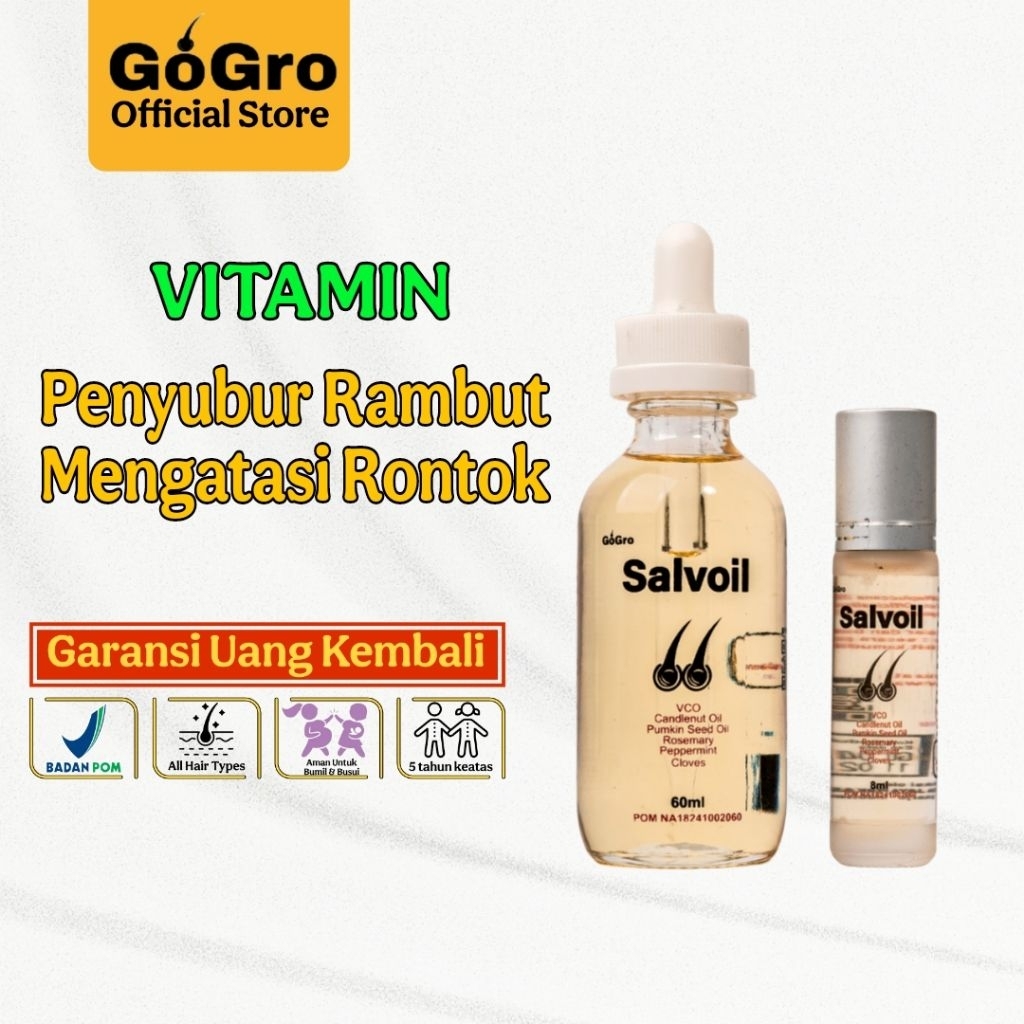 Jual BUNDLING VITAMIN Rosemary Penyubur Rambut Pria Wanita Rontok Tipis ...