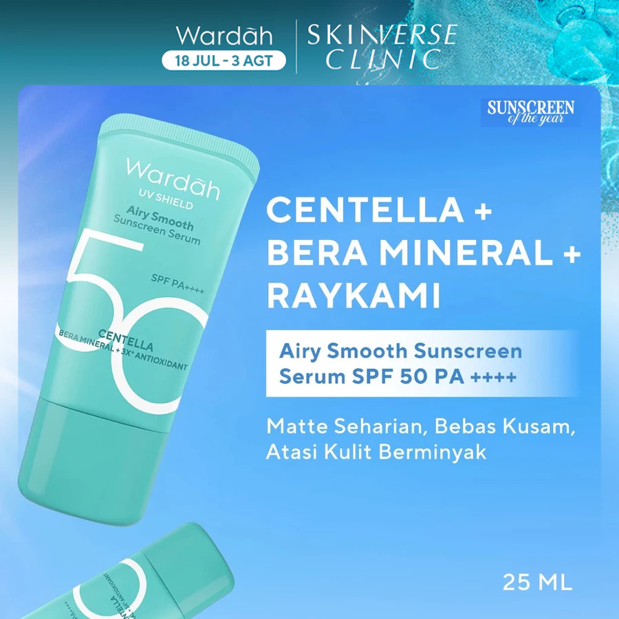  Airy Smooth Sunscreen Serum SPF 50 