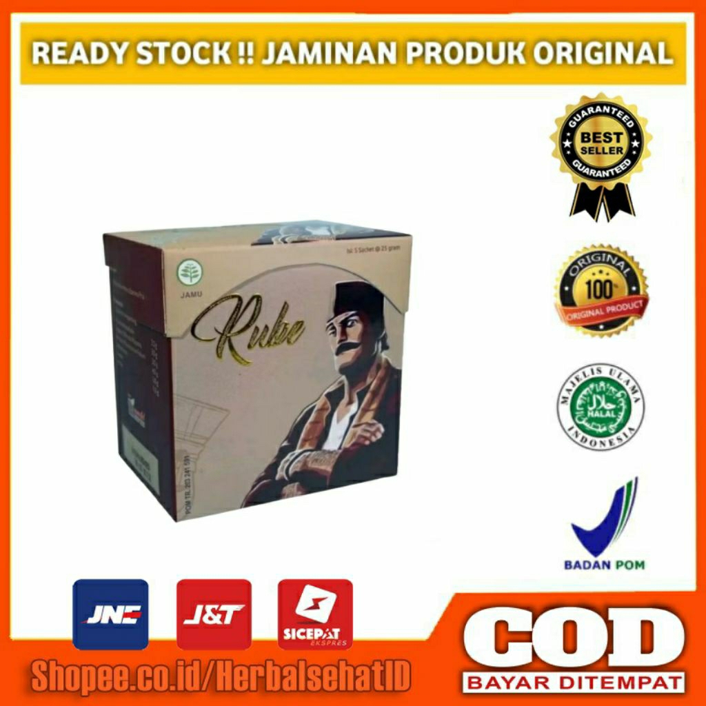 Jual Kopi Rube 1 Box 5 Sachet Original - Kopi Rube Stamina Pria Bpom ...
