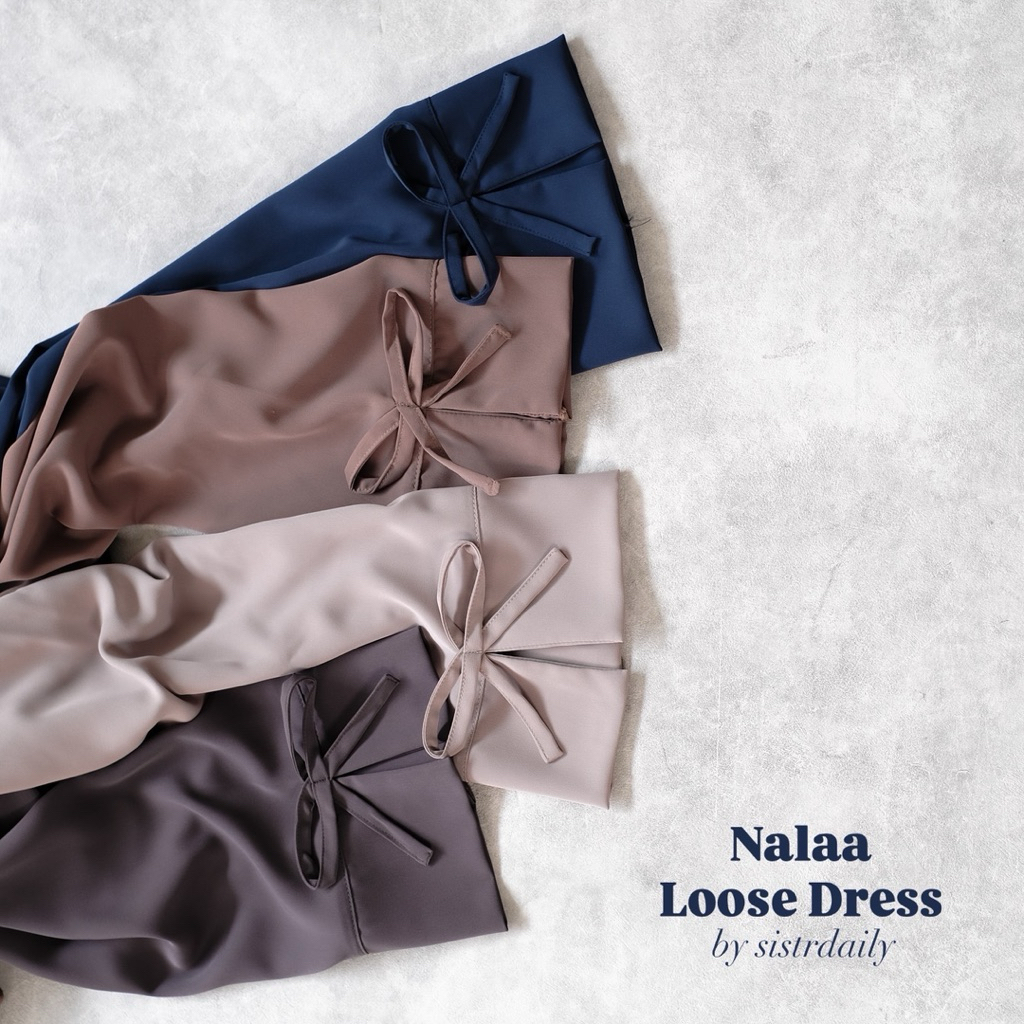 Jual SISTRDAILY - NALAA LOOSE DRESS | Shopee Indonesia