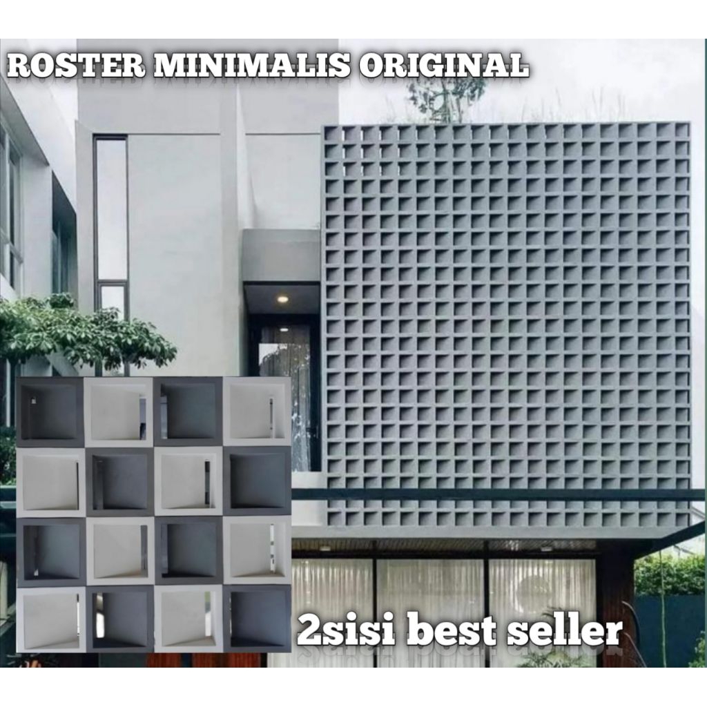 Jual Roster minimalis/roster beton minimalis/roster beton/roster 2muka ...