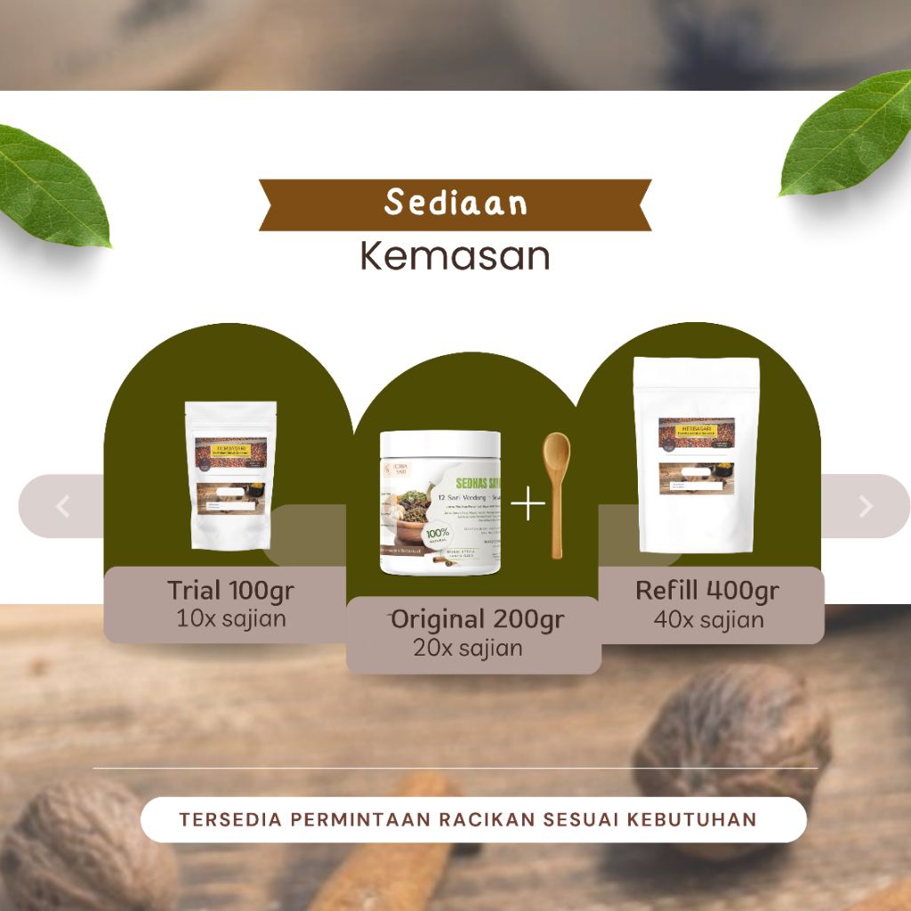 Jual Herbasari Swarghana Minuman Herbal Wedang Sewu & Kokoa - Racikan ...