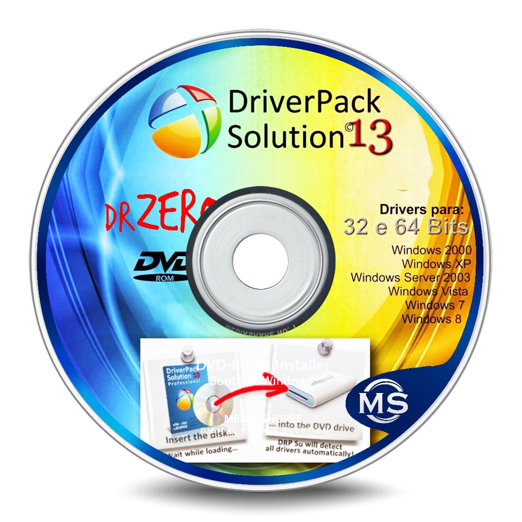 Jual CD/DVD Driver Pack Solution 13 | Offline Installer | Shopee Indonesia