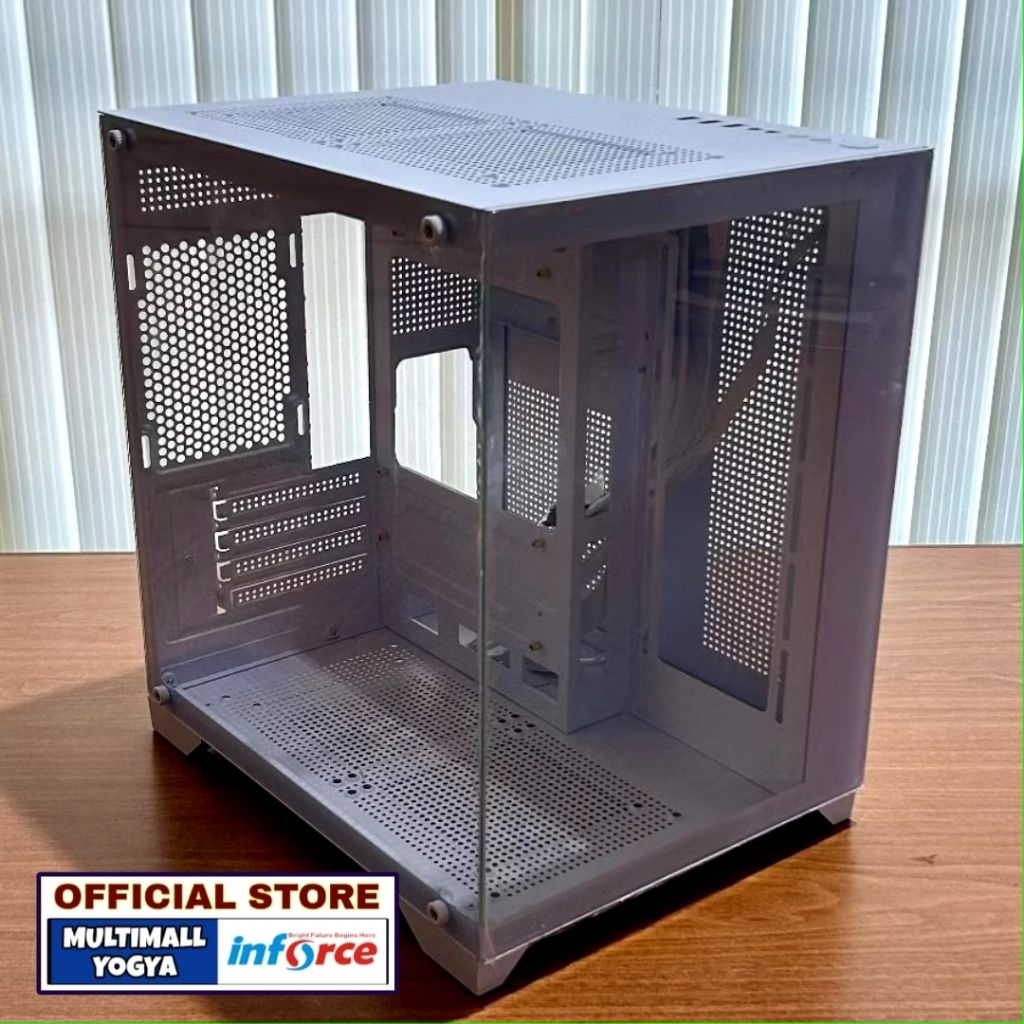 Jual Inforce Casing PC Gaming Kraken White - 7 FAN | Shopee Indonesia