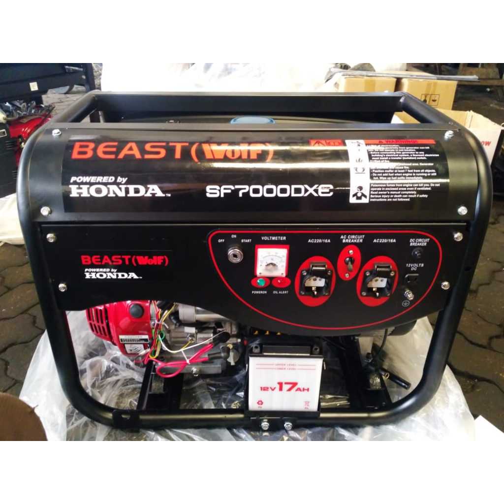 Jual Genset HONDA BEAST Wolf SF 7000 DXE - Generator Listrik HONDA ...