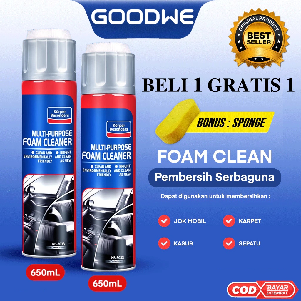 Jual [BELI 1 GRATIS 1] 2 BOTOL Pembersih Serbaguna GlodWay - Pembersih ...