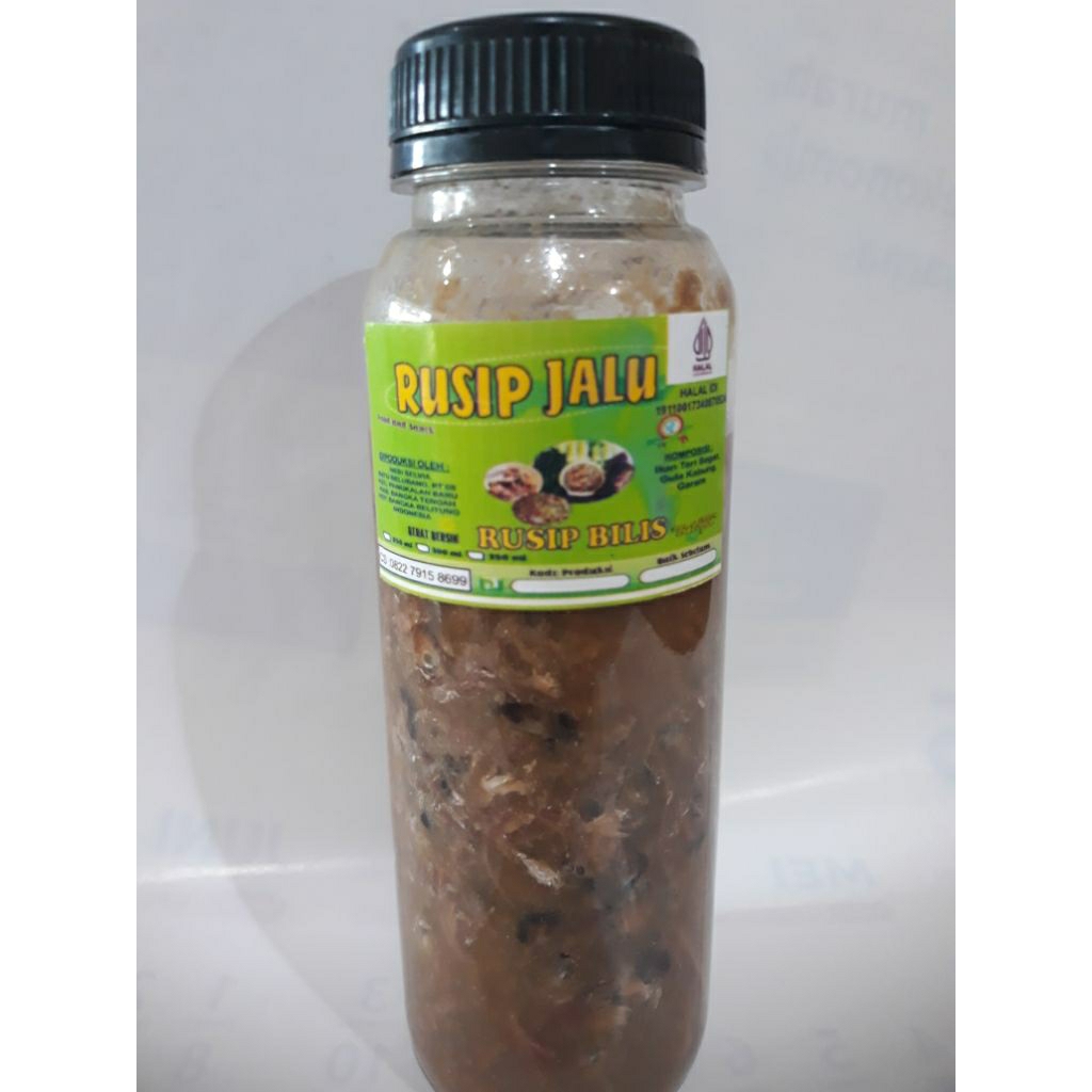 Jual Rusip ikan teri fermentasi merek Jalu khas bangka | Shopee Indonesia