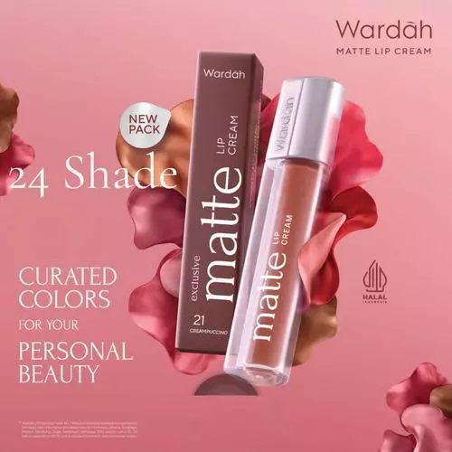 Wardah Exclusive Matte Lip Cream Original