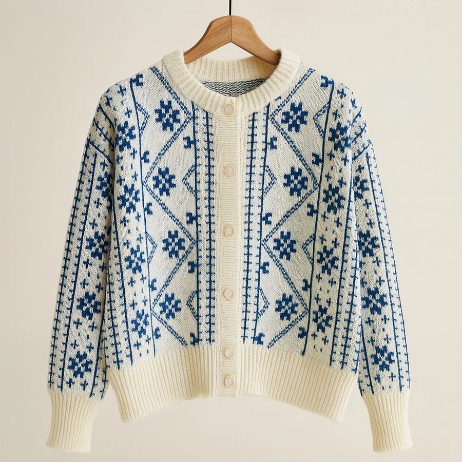 CARDIGAN RAJUT GAYA KOREAN