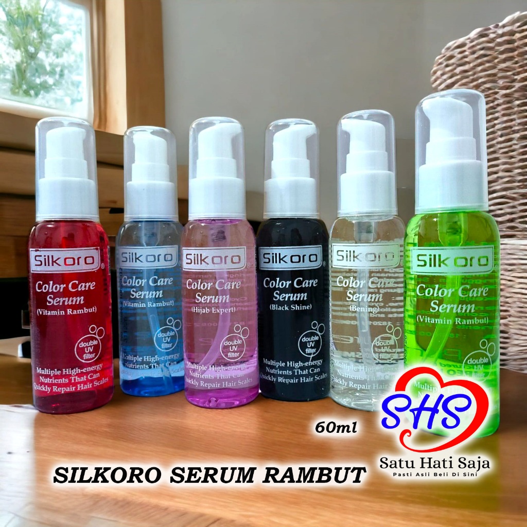 Jual SILKORO SERUM RAMBUT KECIL 60 ML | VITAMIN HAIR SERUM 60ml ...