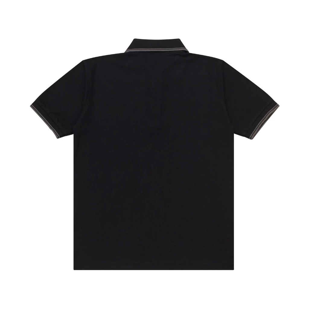 SCREAMOUS Polo Shirt Crown Line Grey Black Premium foto 2