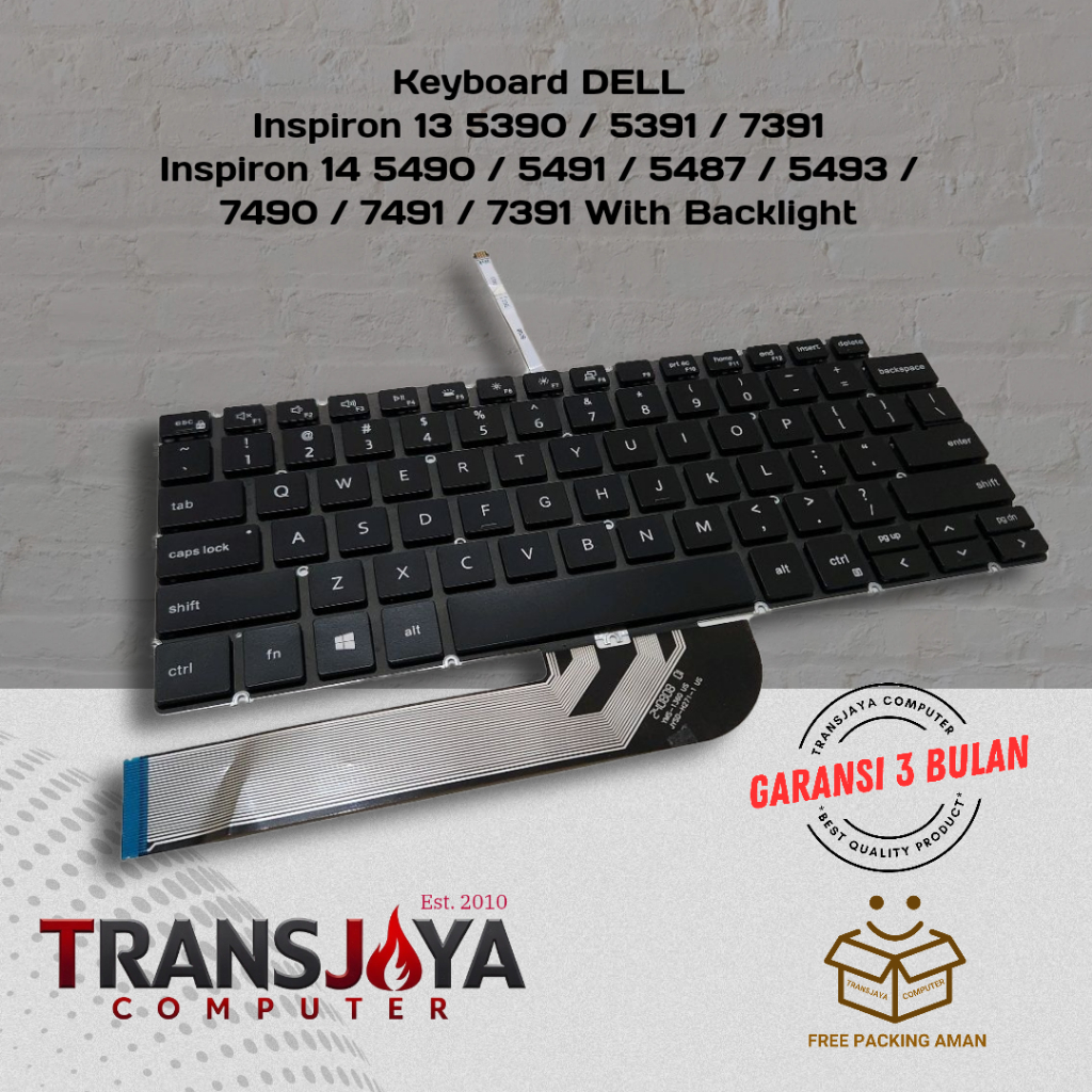 Repose-poignets Clavier Dell Latitude 3301 Vostro 5390/5391 - Français