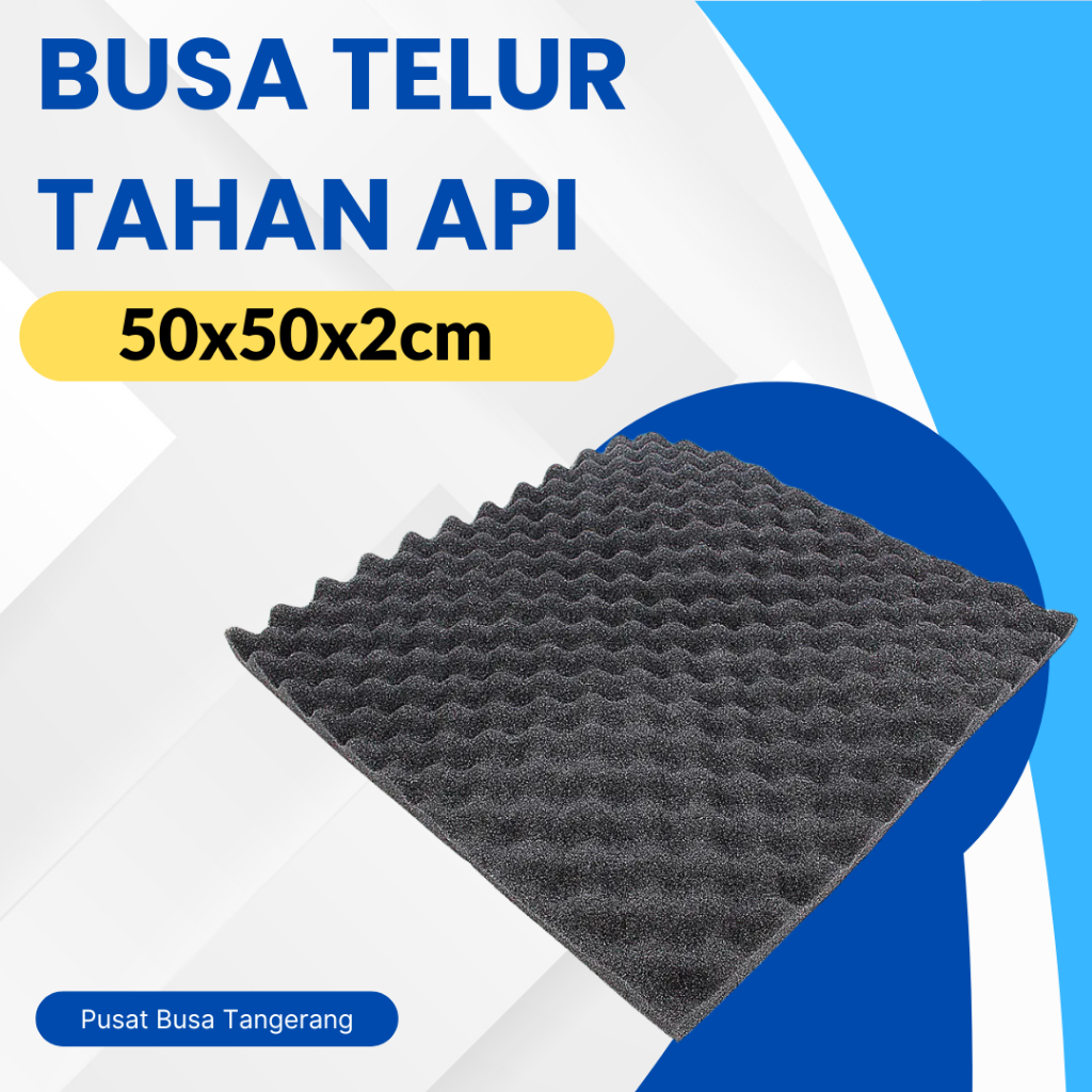 Jual Busa Peredam Suara Motif Telur ( Tahan Api ) Peredam Mobil ...