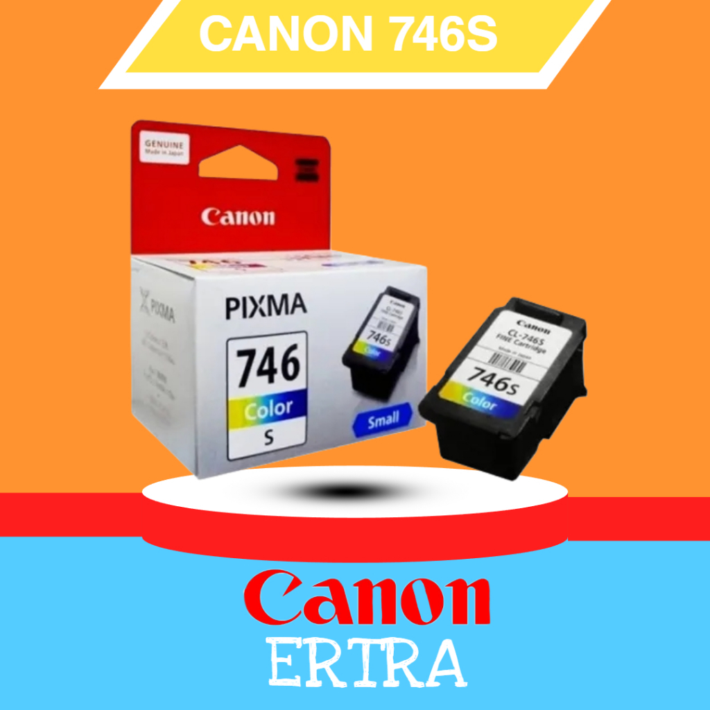 Jual Tinta Canon 746s Color Original | Shopee Indonesia