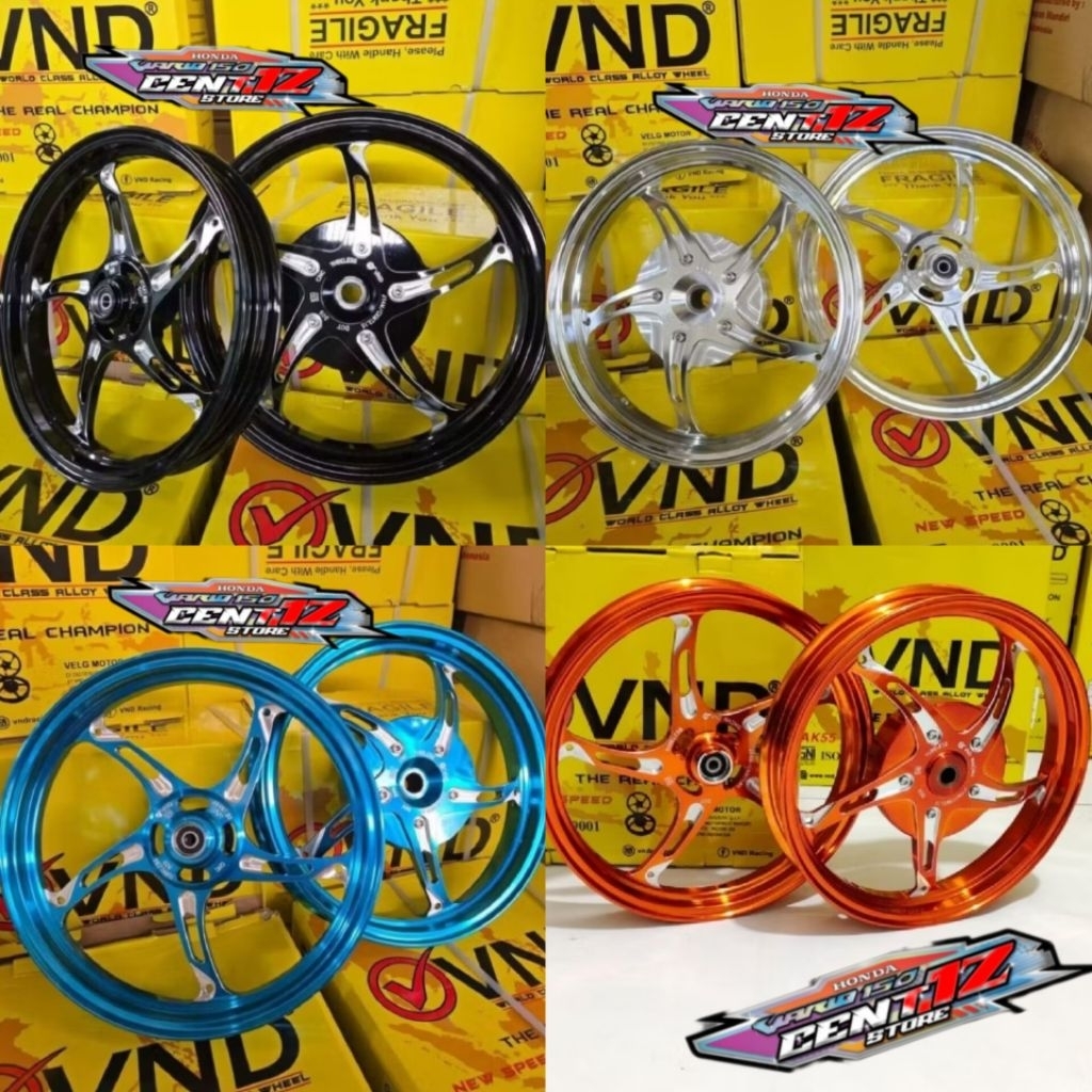 Jual VND VELG RACING NEW SPEED VARIO 125 VARIO 150 VARIO 160 ABS BEAT ...