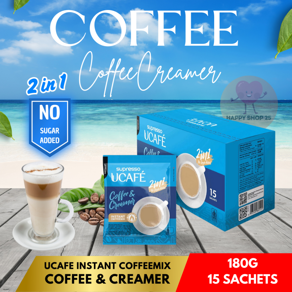 Jual Instant Coffeemix 2 in 1 Coffee & Creamer (15 sachets x 12g) Kopi ...