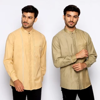 Casella Baju Koko Pria Lengan Panjang Exclusive | Baju Koko Ishaq Lengan Panjang