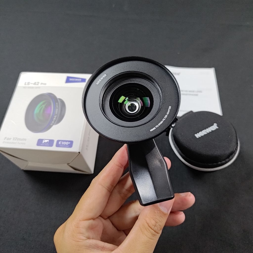 Jual LENSA PROFESIONAL UNTUK HP NEEWER LS-42 PRO 18MM ULTRA WIDE ...