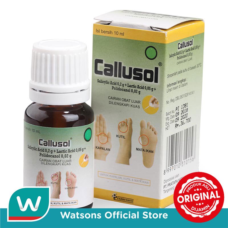 Jual Callusol 10ml | Shopee Indonesia