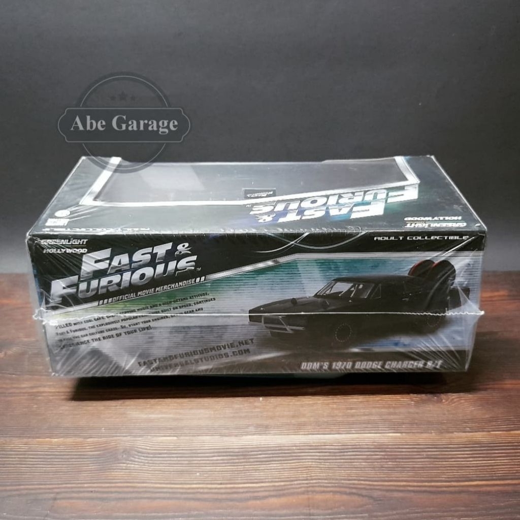 Jual Greenlight Fast and Furious Dom's 1970 Dodge Charger R/T 1:43 ...