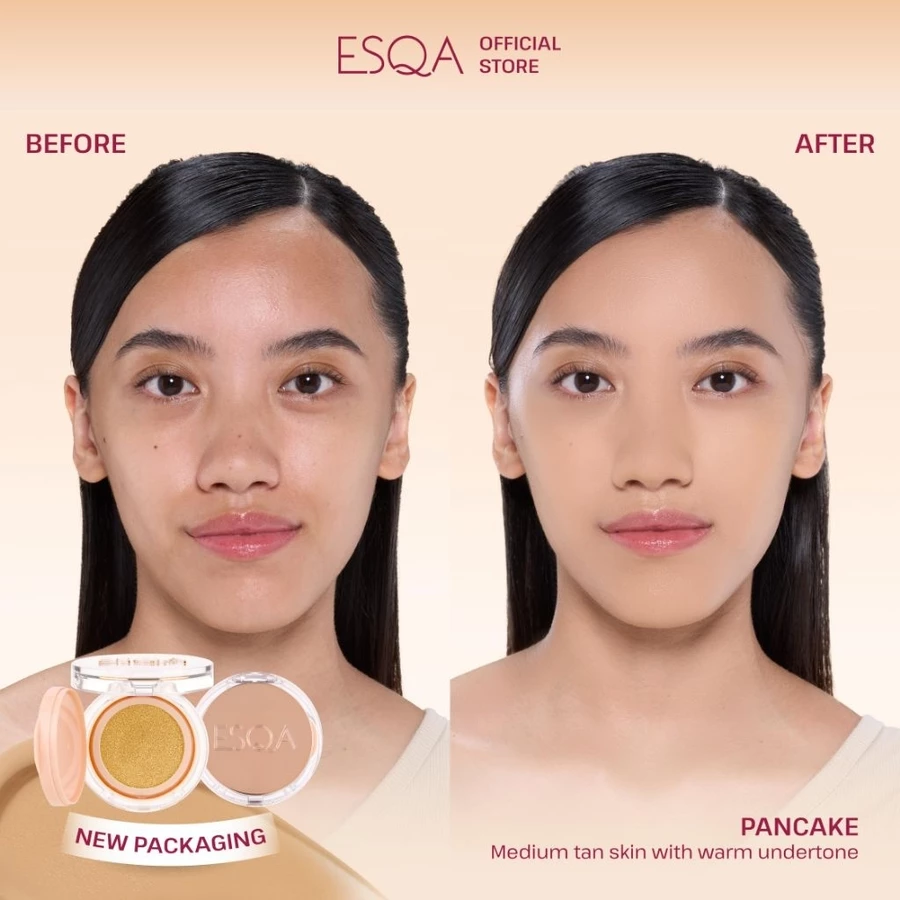 ESQA Flawless Cushion Serum SPF 50+ PA++++ Velvet Matte