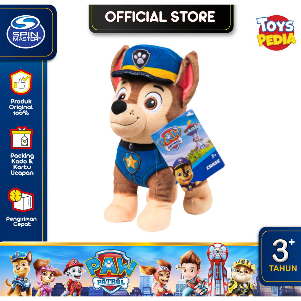 Jual Mainan Paw Patrol Core Basic Plush | Shopee Indonesia