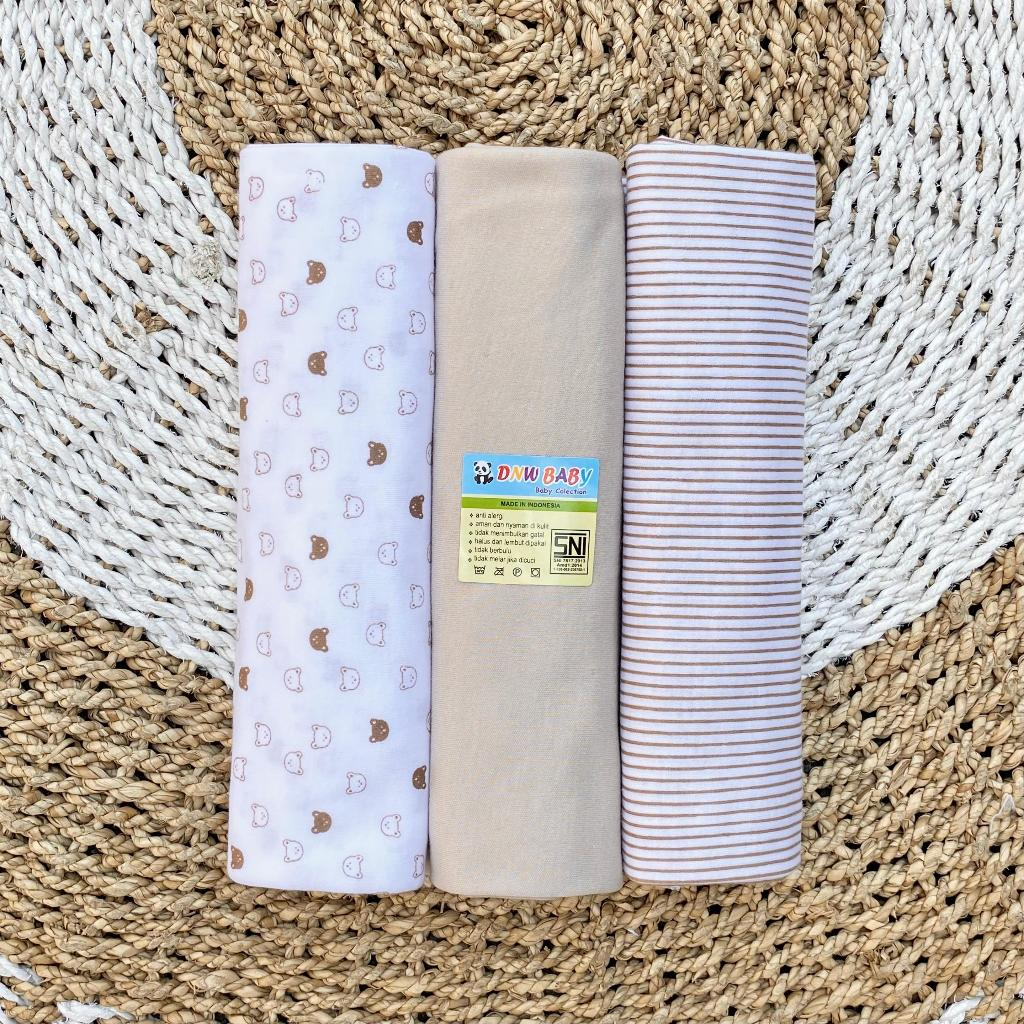 Jual 3 Pcs Bedong Bayi Baru Lahir Pernel Bayi Newborn Ukuran 110x90cm ...