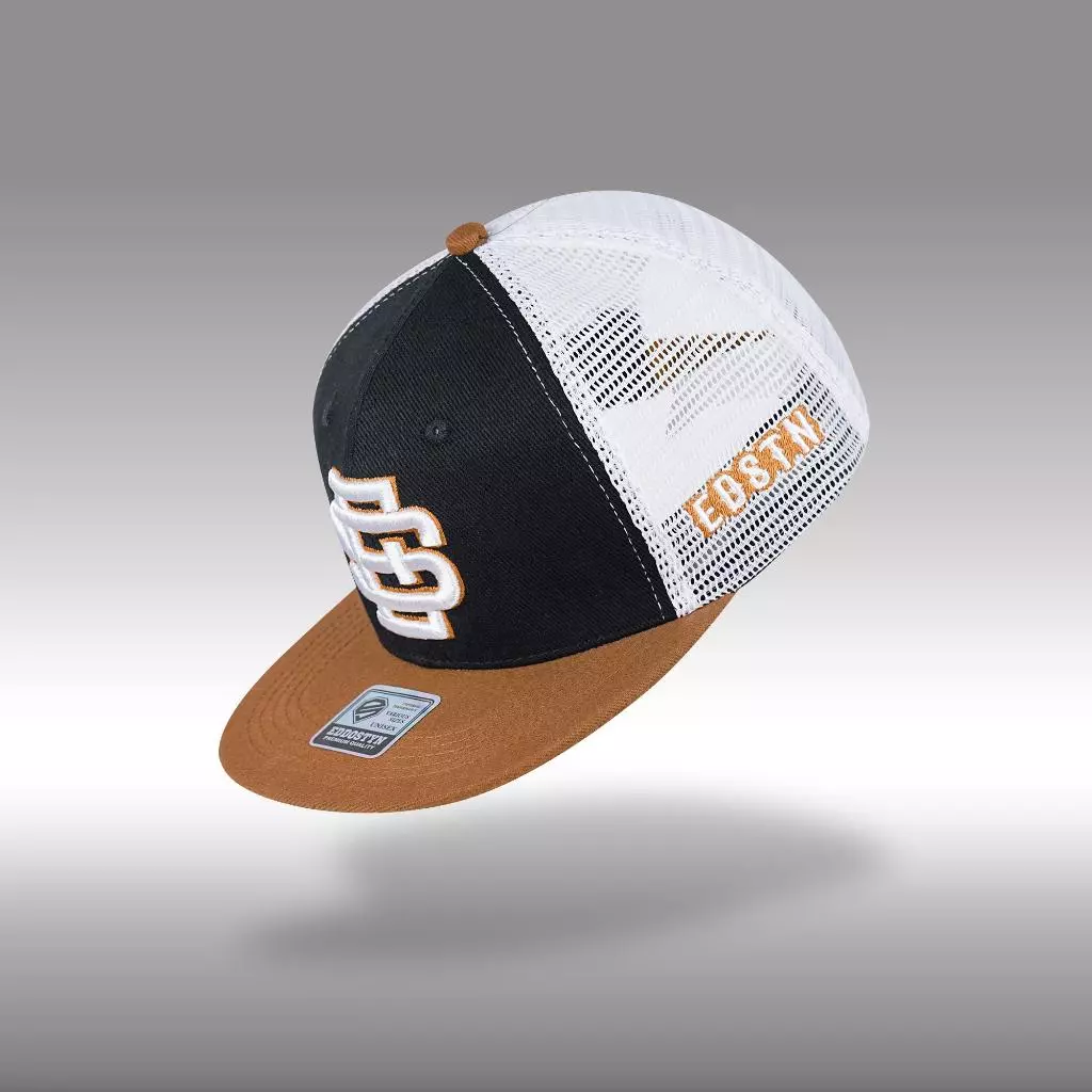 Eddostyn Topi Snapback Trucker Jaring Premium