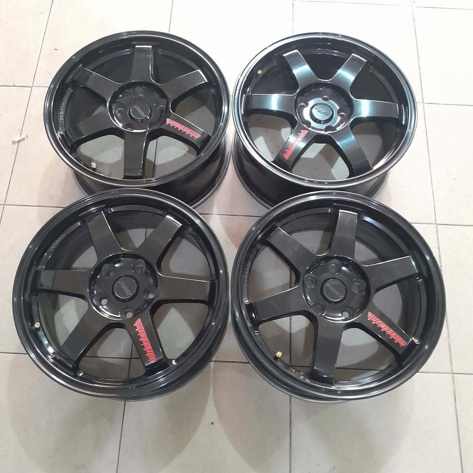 Jual VELG MOBIL RACING RAYS RING 17 LEBAR 7 LUBANG BAUT PCD 5X114 PELEK ...