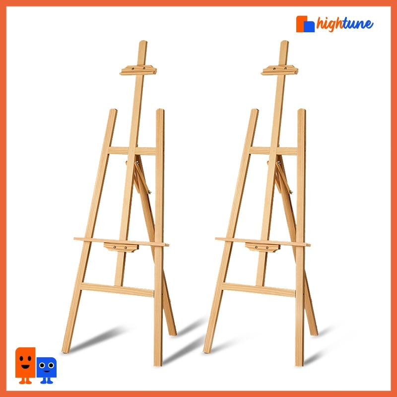 Jual Hightune Easel Kayu Holder Foto Stand Tripod Kayu Frame Kanvas ...