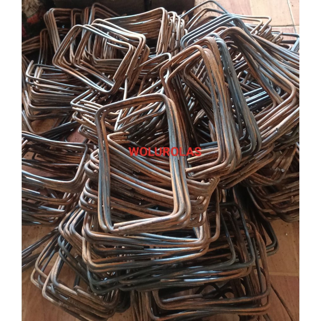 Jual besi begel/besi ring/besi cincin/besi behel. UKURAN BESI 4 MM. PER ...